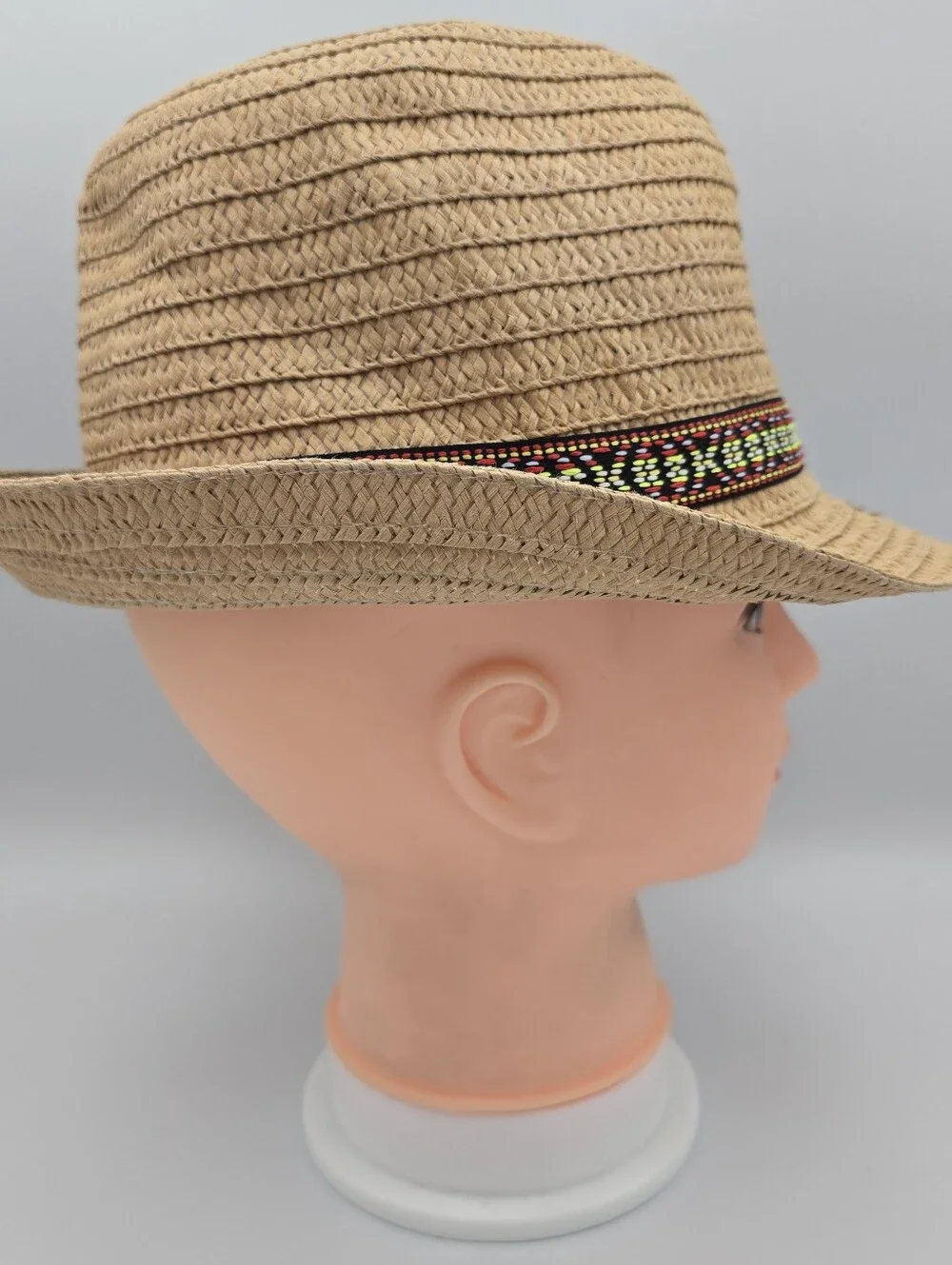 Chatties Paper Trilby Fedora Hat One Size